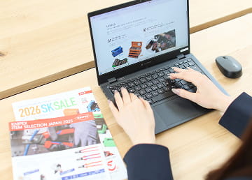 ショールームの室内