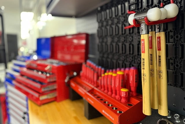 ショールームの室内