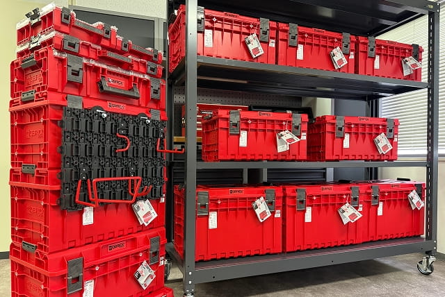 展示品以外の在庫の保管状況