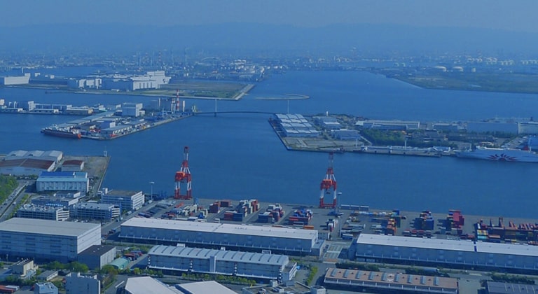 埠頭の写真