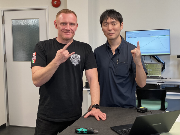 Wera エリアセールスマネージャー セバスチャンさん、TMSベースの紀平さん