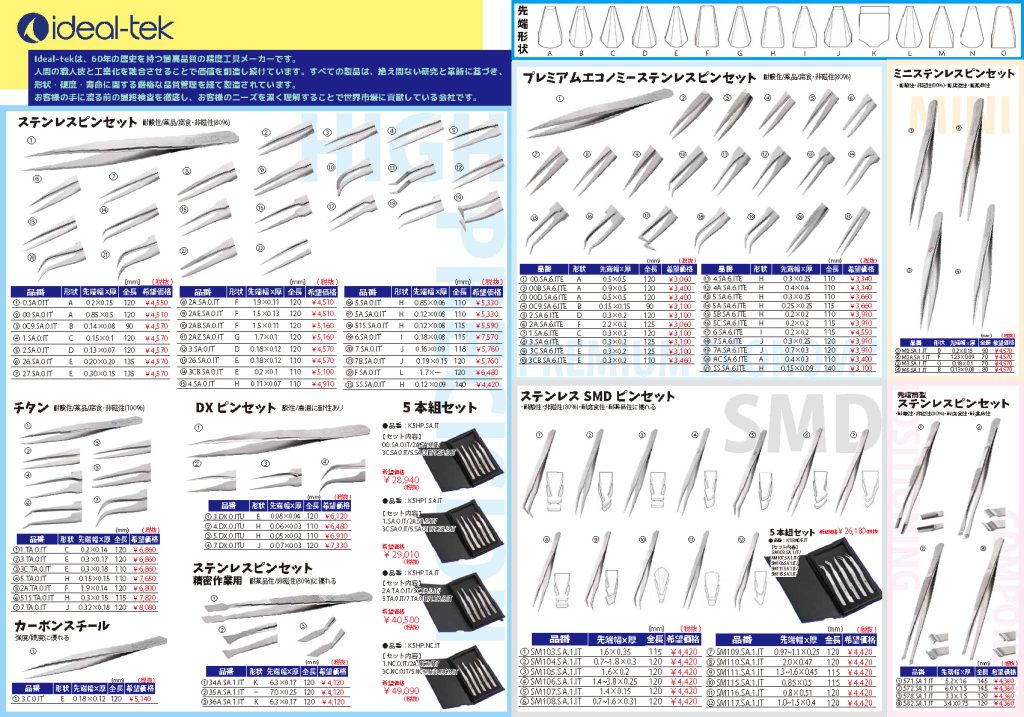 【新規取り扱いブランド】Ideal-tek(アイデアルテック).