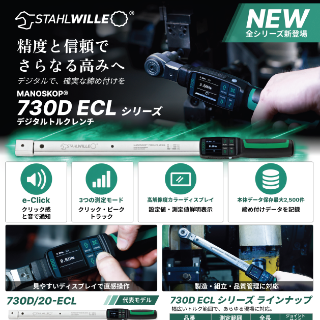【新商品情報】STAHLWILLE(スタビレー).